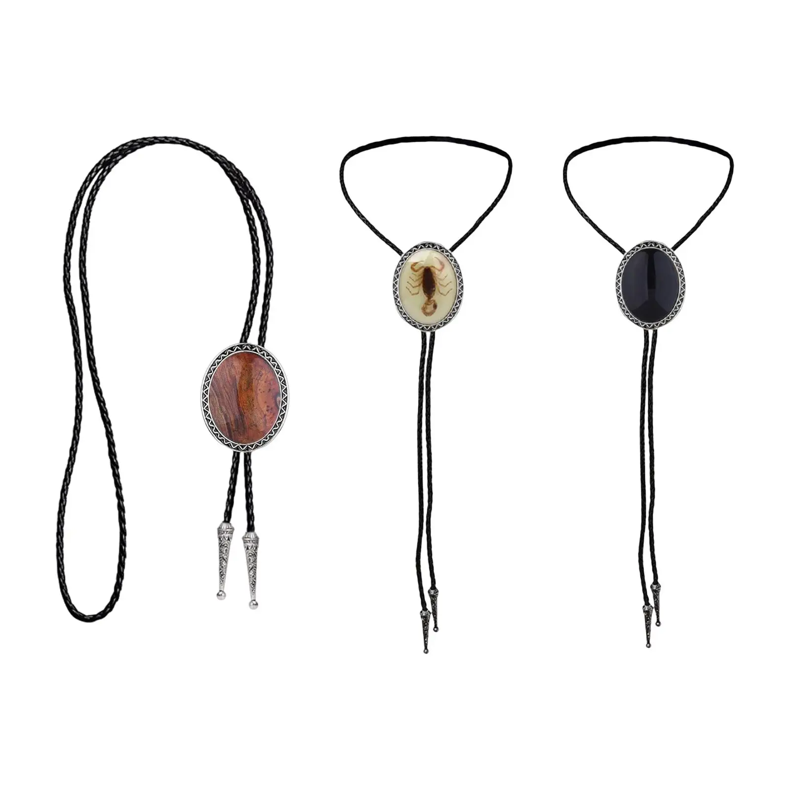 

Bolo Tie Necktie Costume Adjustable Accessories Dresses Decoration Women Men