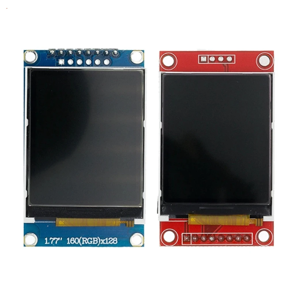 TFT Display 0.96/1.3/1.44/1.77/1.8/2.0 inch IPS 7P SPI HD 65K TFT Full Color LCD Module ST7735 Drive For Arduino