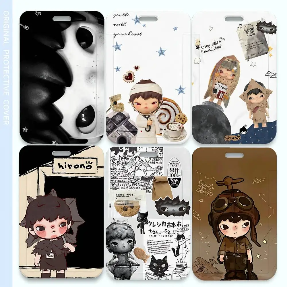 Boy Emo I-HironoS Trendy Luxury ID Card Holder Lanyard Gift Men And Women For Gift Daily Life