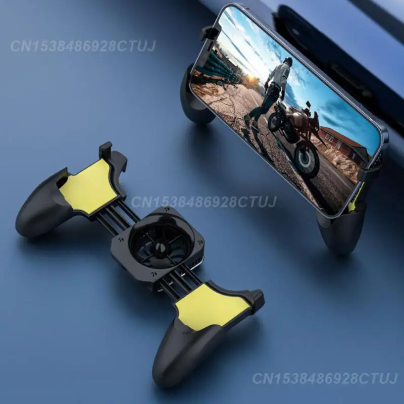 Mobile Phone Cooler Handle Semiconductor Gamepad Controller Mobile Radiator For Pubg Game Trigger Comfortable Abs Cooler Mini