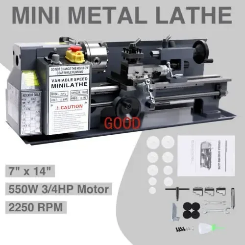 Cross-border e-commerce specializes in multi-functional small household lathes, metal woodworking machine tools