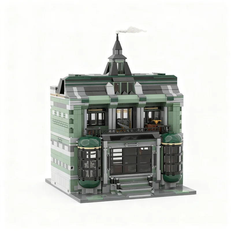 2030pcs MOC My New Modular Modular Buildings Model Building Blocks Toy Architecture Christmas Gift Craft DIY Brick Assemble
