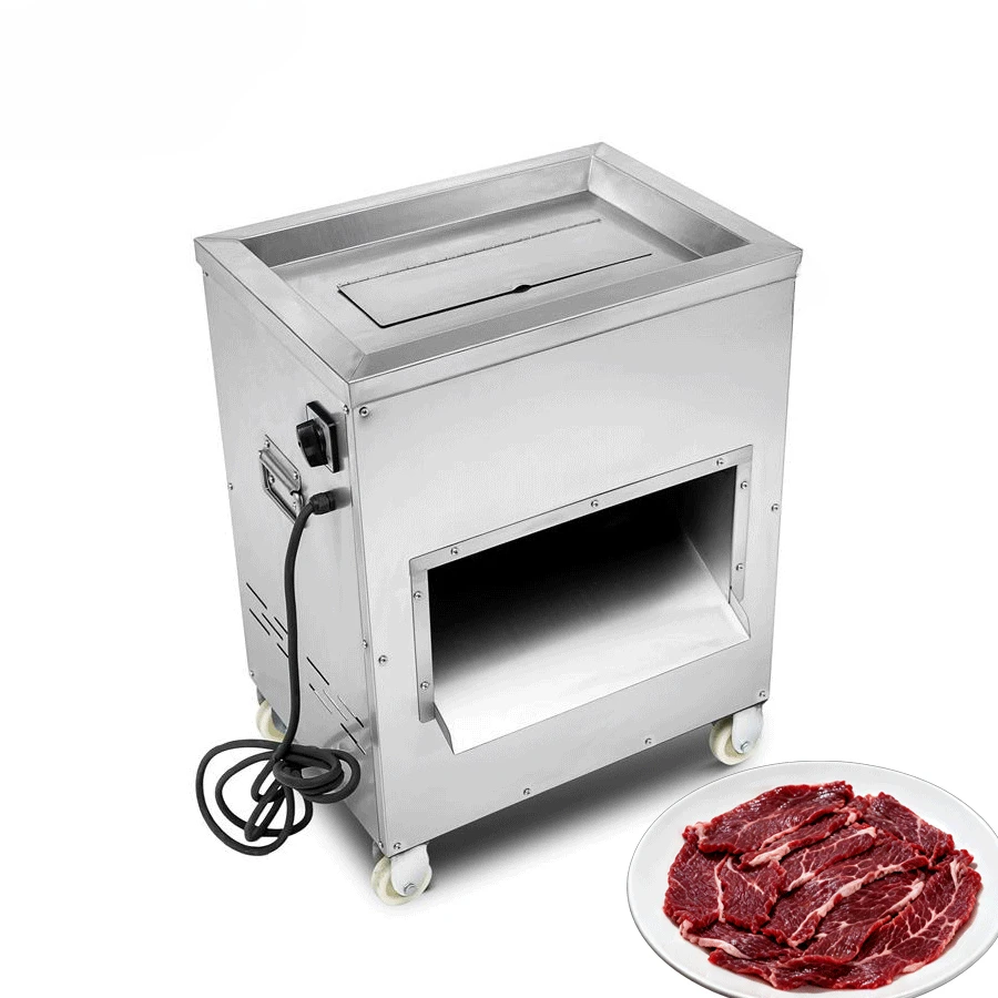 New meat cutter 304 stainless steel 2200W pure copper motor meat cutter shredder agricultural beef pork mutton chicken 3-30mm