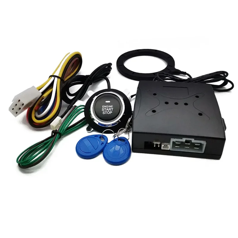 

25 Car Dark Lock Modified RFID Sensor Anti-theft Device Van Car Universal One-button Start System Alarm Anti-theft Device