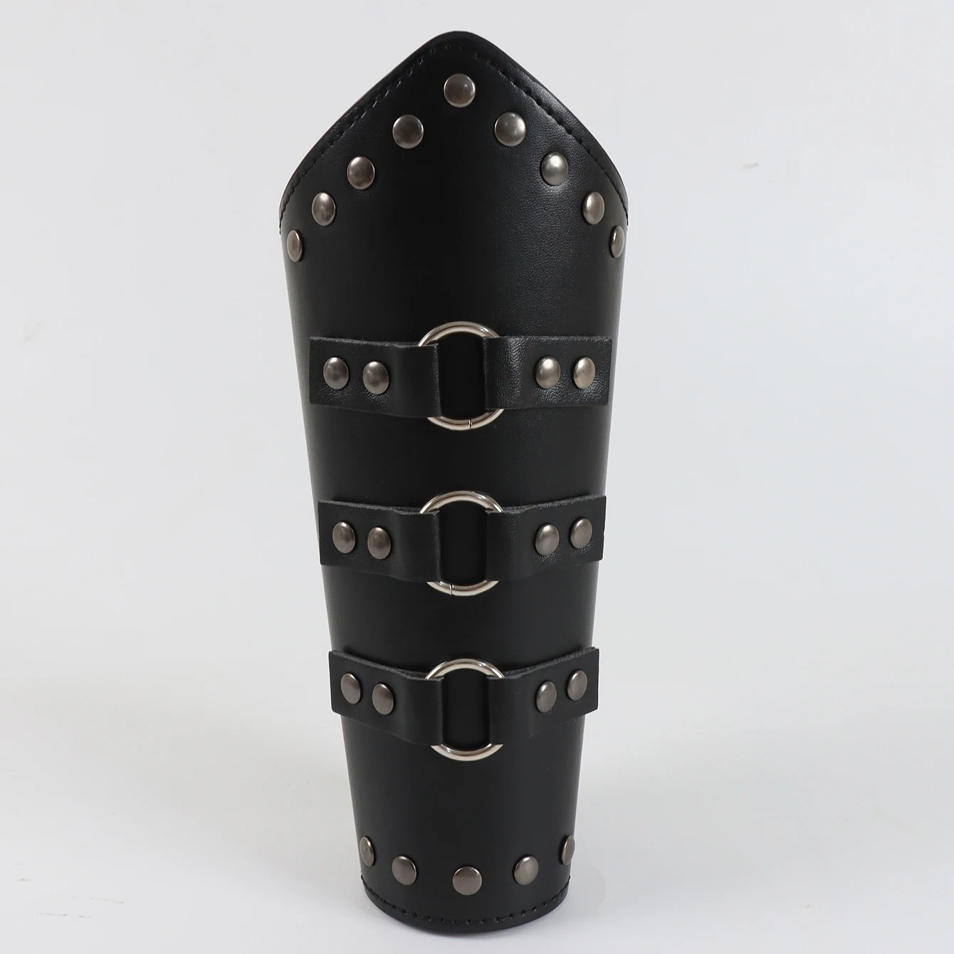 فارس القرون الوسطى واحد الكتف درع برشام معصمه مجموعة الرجعية الشرير الكتف درع الفايكنج المحارب تأثيري كرنفال حلي #6