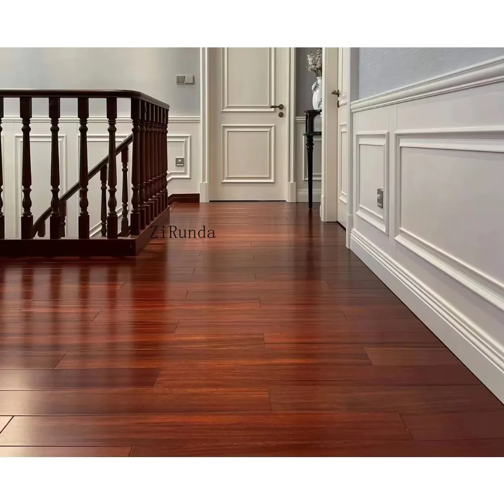 トロピカルウッドのカスタム版 12mm 14mm、多層ウッドフローリング