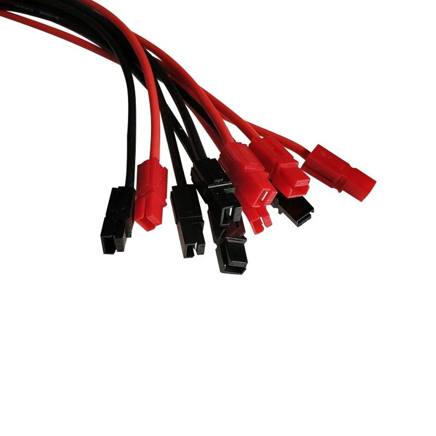 30A For Anderson Connector Battery Harness 15cm 14 Wire 600V Electric Bike Connecting Cable Plug