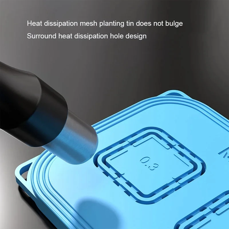MAANT C03 Magnetic Silicone Mat Universal Pad High Temperature Resistant and Easy to Clean Mobile Phone Repair Tin Planting tool