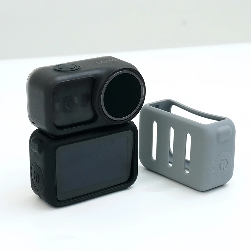 

Silicone Sleeve Case for dji osmo nano, Soft Protective Case Battery Side Open, All-Round Protect Action Camera Accessories