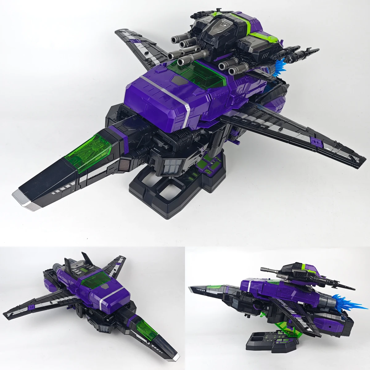 [متوفر] شخصية التحول V3306B V33-06B V33-06 V3306 40 سم Jetfire Skyfire كبيرة الحجم باللون الأسود Ver OSKO