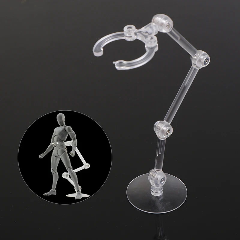 1/4pcs Action Figure Stand Transparent Stand Base SHF Saint Seiya Anime Figure Pedestal Support ForSH Figuart Doll Model Display