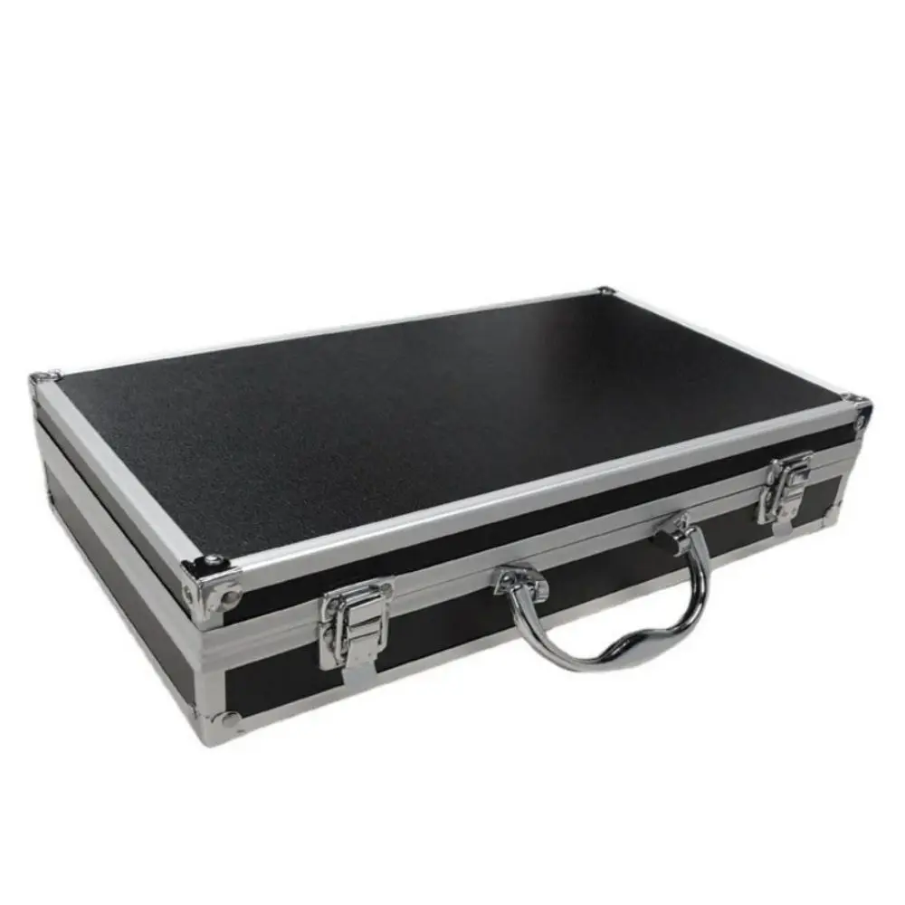 

Portable Microphone Carrying Case Hard Shell with Handle Karaoke Storage Case Shockproof Impact Resistant Instrument Box Singing