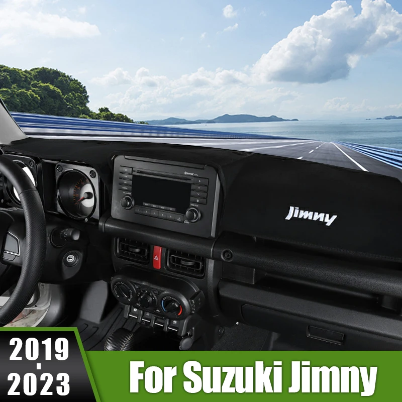 

For Suzuki Jimny JB64 JB74 2019 2020 2021 2022 2023 Car Dashboard Cover Sun Shade Mats Avoid Light Pads Instrument Panel Carpets