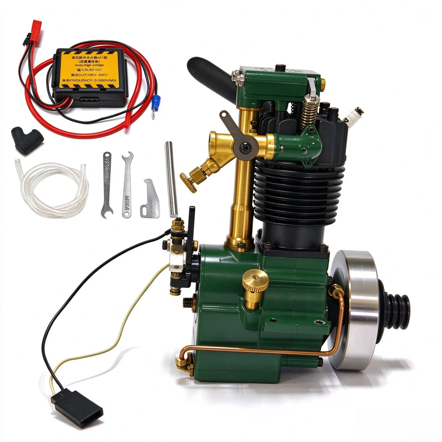 MUSA REDDOG FV1A  Four-stroke Engine Model  Capable of Reaching 11,000 RPM Upon Startup  Single-cylinder Engine Model Toy