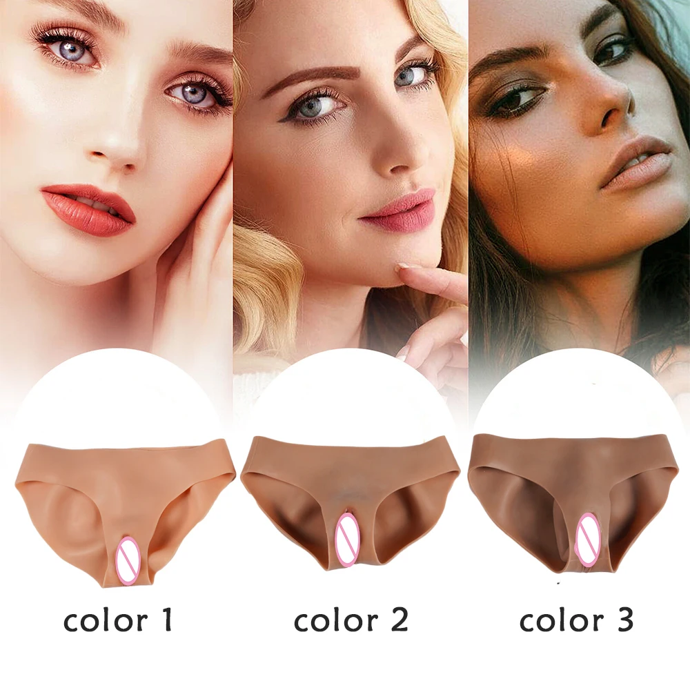 سراويل سيليكون وهمية المهبل ل كروسدرسر ، تشكيل الورك ، السراويل ، الملابس الداخلية ، اللباس الداخلي ، تأثيري ، يمكن أن تكون مرتبطة #2