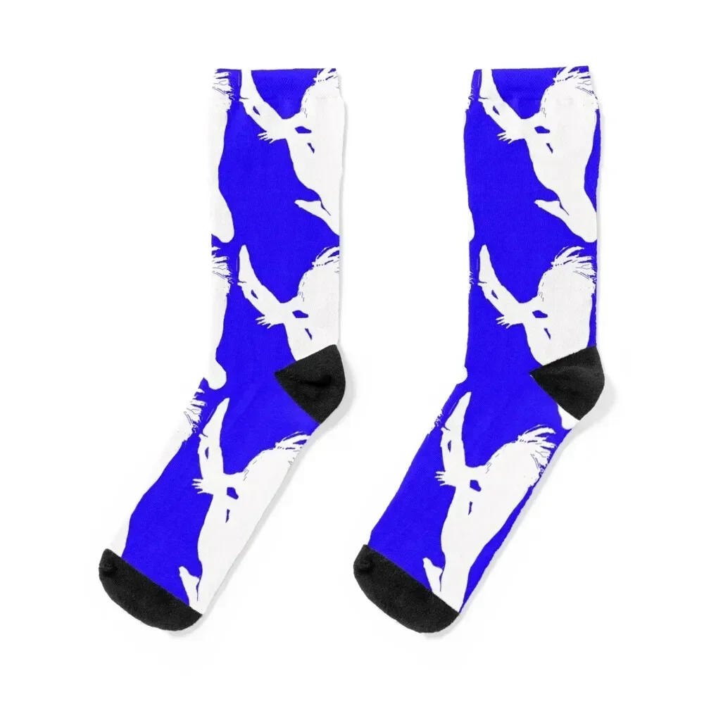 BLUE JUMP Socks Climbing kids hiking funny gift Socks Male Women's