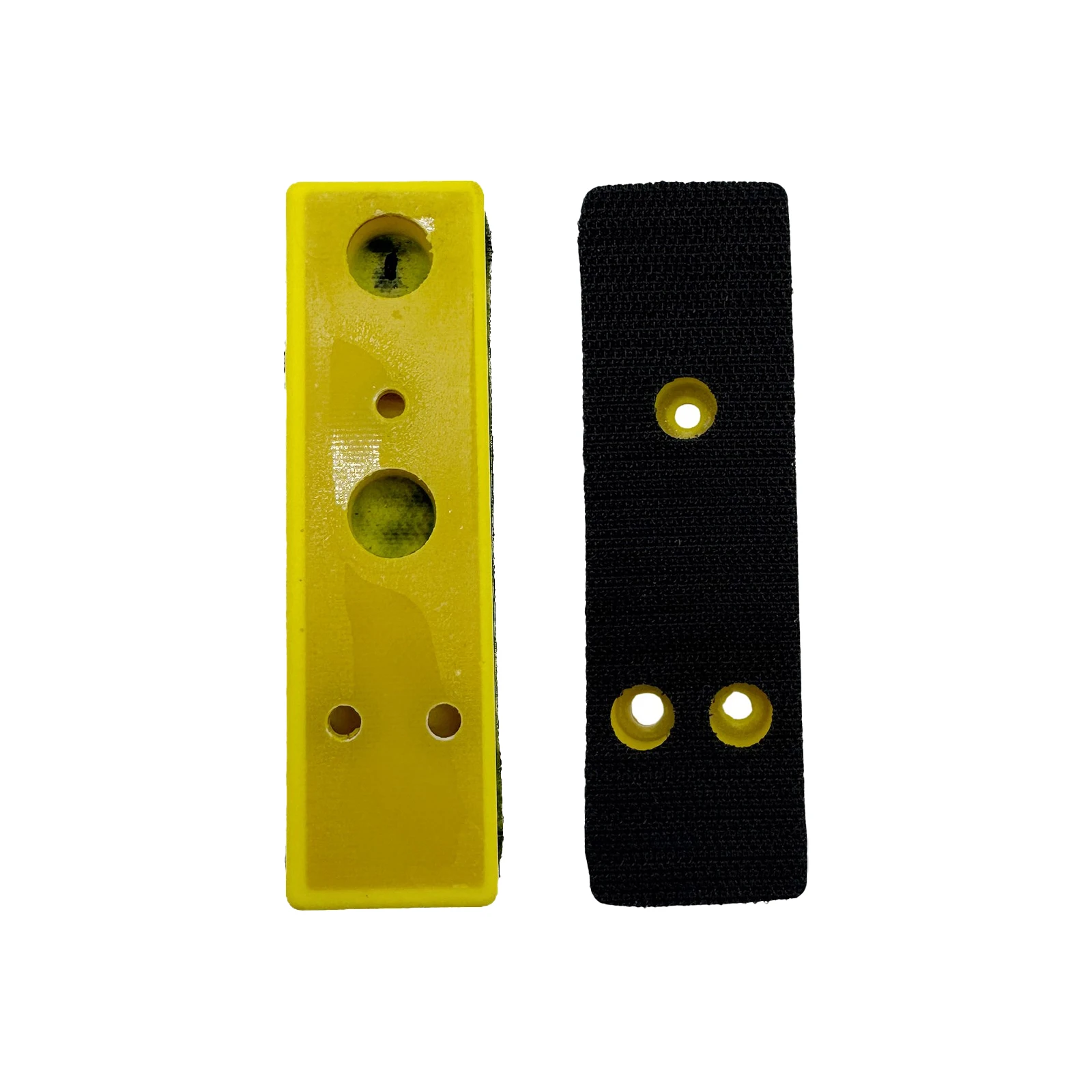 High Quality Sanding Pad Buffing Pads Non-metal Plastic Polishing Metal Rectangular Wood 5-hole Carrier Board Glass
