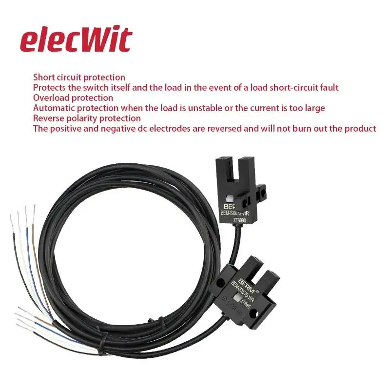 U-slot Photoelectric Switch EE-SX670-WR 671 With Wire 674a Induction Sensor Bem-sx672-wr