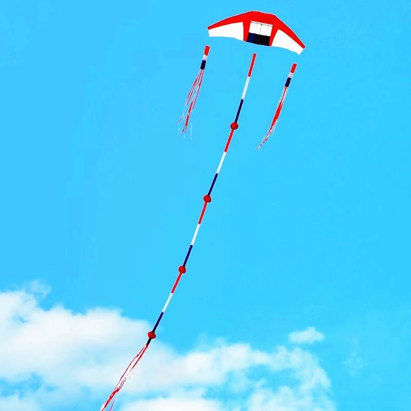 

free shipping kite spherical barrel tail tassel barrel tail Kite flying papalote cometas kite flying kite for kids outdoor games