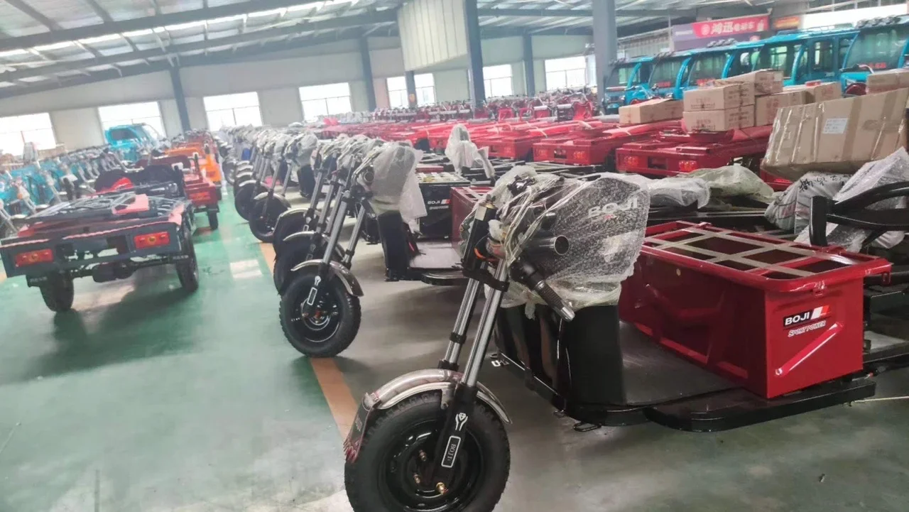 High Quality Manned Closed 3 Wheel electrica triciclo Electric Trike Tricycle