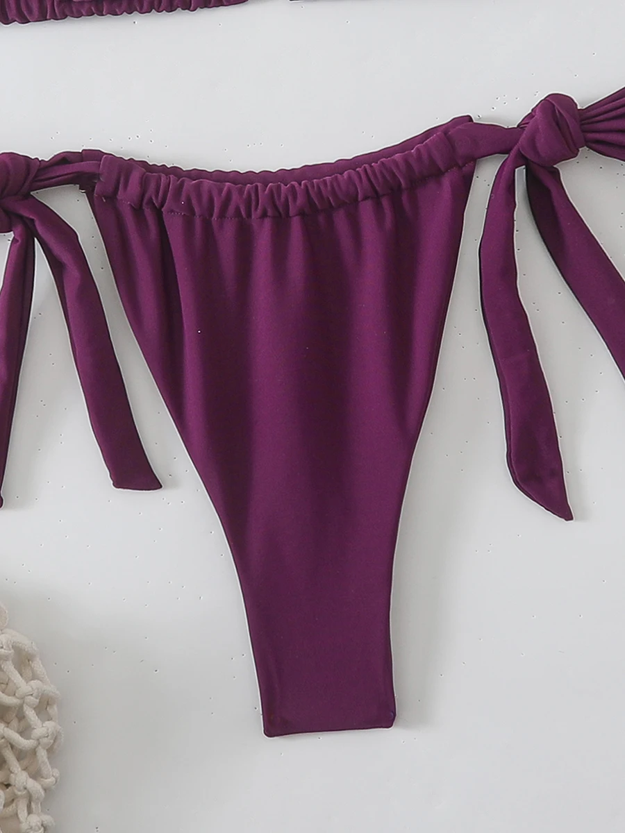 مثير ملابس سباحة نسائية صغيرة 2026 النساء ملابس السباحة الإناث ثونغ البيكينيات مجموعة الرسن Biquini ملابس الشاطئ السباحة ل ثوب السباحة