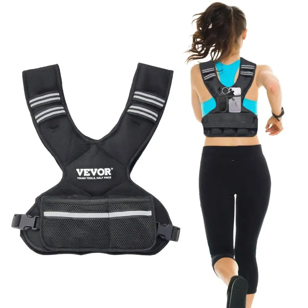 

Adjustable Weighted Vest 11-20LB for Strength Training & Running for men Women