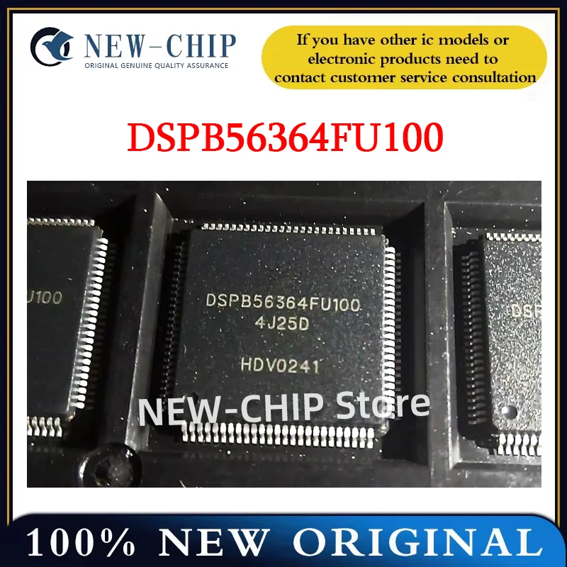 

2PCS-50PCS/LOT DSPB56364AF100 QFP100 Audio and video digital signal processor New Original DSPB56364
