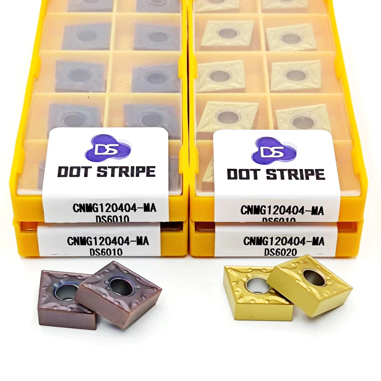 CNMG120404 CNMG120408 Inserti in metallo duro CNMG 120404 120408 Tornio Taglierina Utensile da tornio Utensile da taglio per macchina CNC