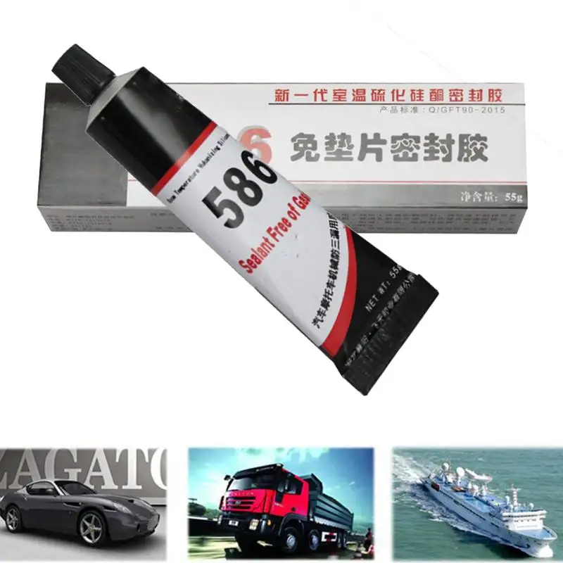 High Temperature Car Sealant Repairing Glue Silicone Free-Gasket Waterproof To Oil Resist Sealant For Components Of Seal Motors