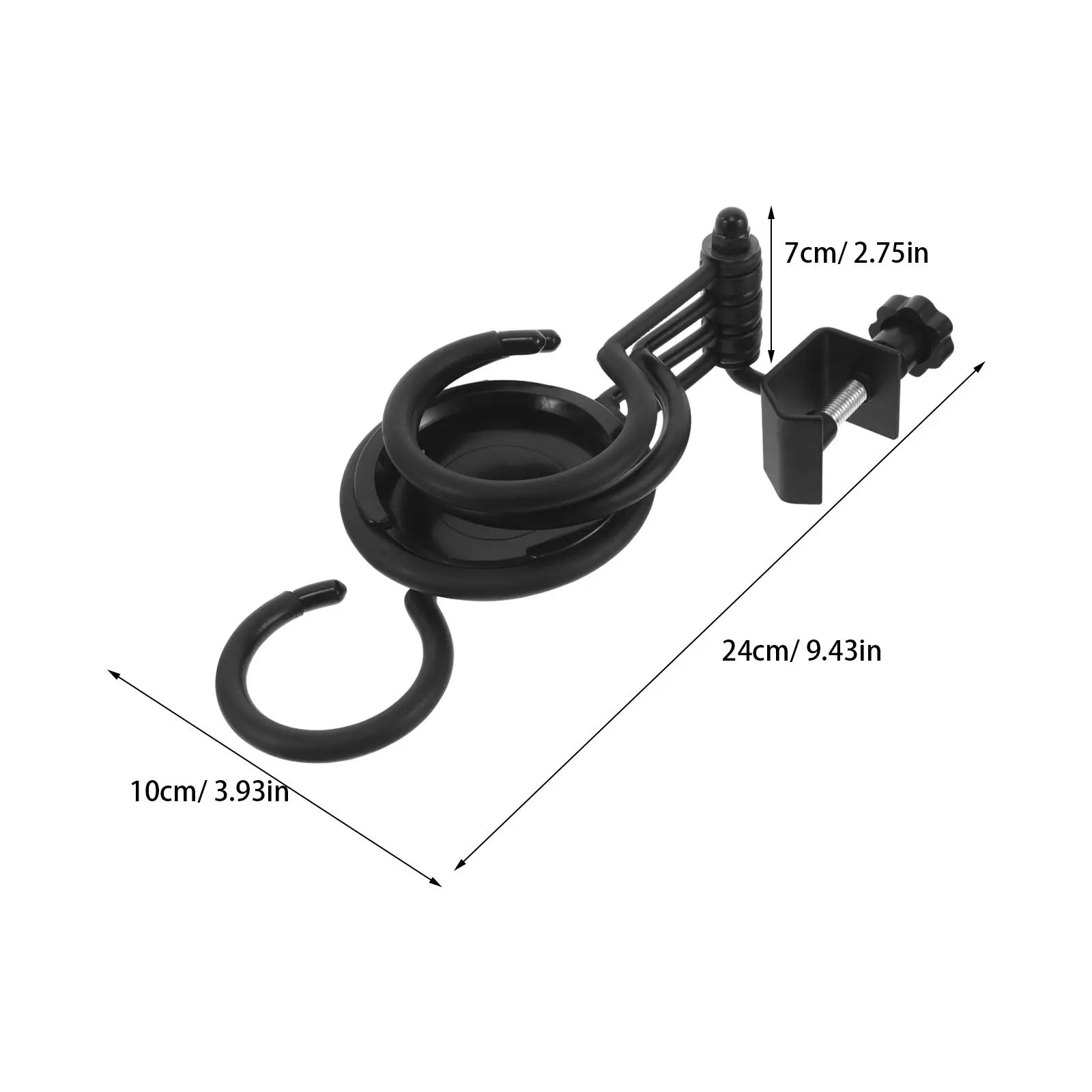 Multi-Mute Holder Trumpet Clamp- Four Mute Holder Rotatable Tray Wind Instrument Accessories Trumpet Trombone Cornet French