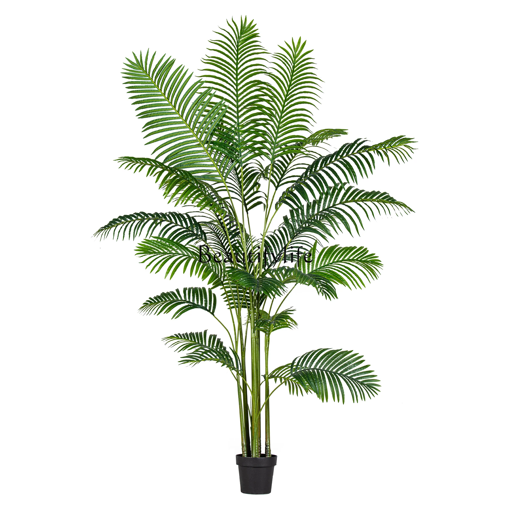 

Artificial green plant loose-tailed sunflower floor potted plant landscaping fake flower tree decorative ornament