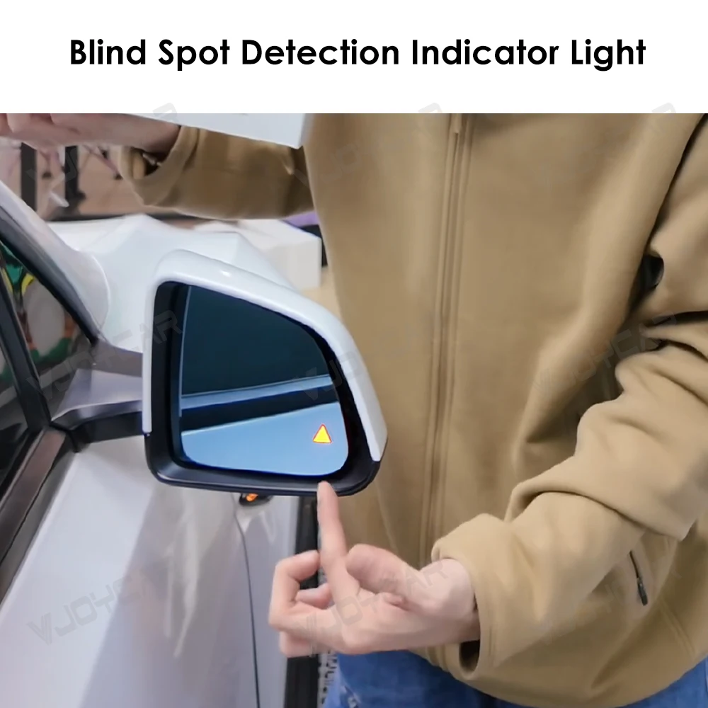 2026 for Tesla BSD System Rearview Mirror Blind Spot Monitoring Lane Change Assist Wireless Transmission for Model 3 Y New 3 Y