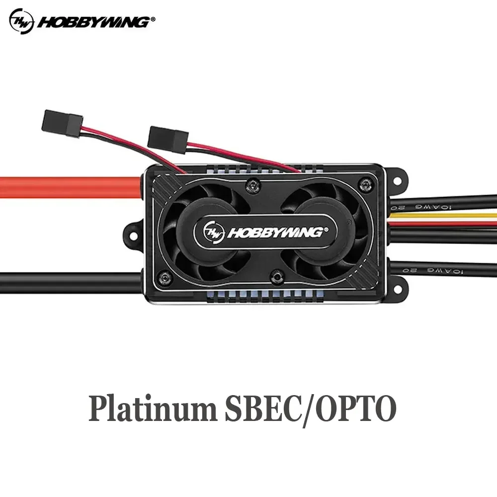Hobbywing Platinum 260A SBEC/OPTO HV V5 ESC 6-14S Lipo Brushless Speed Controller ESC For 700-800 Electric Helicopter/FixeUniFly