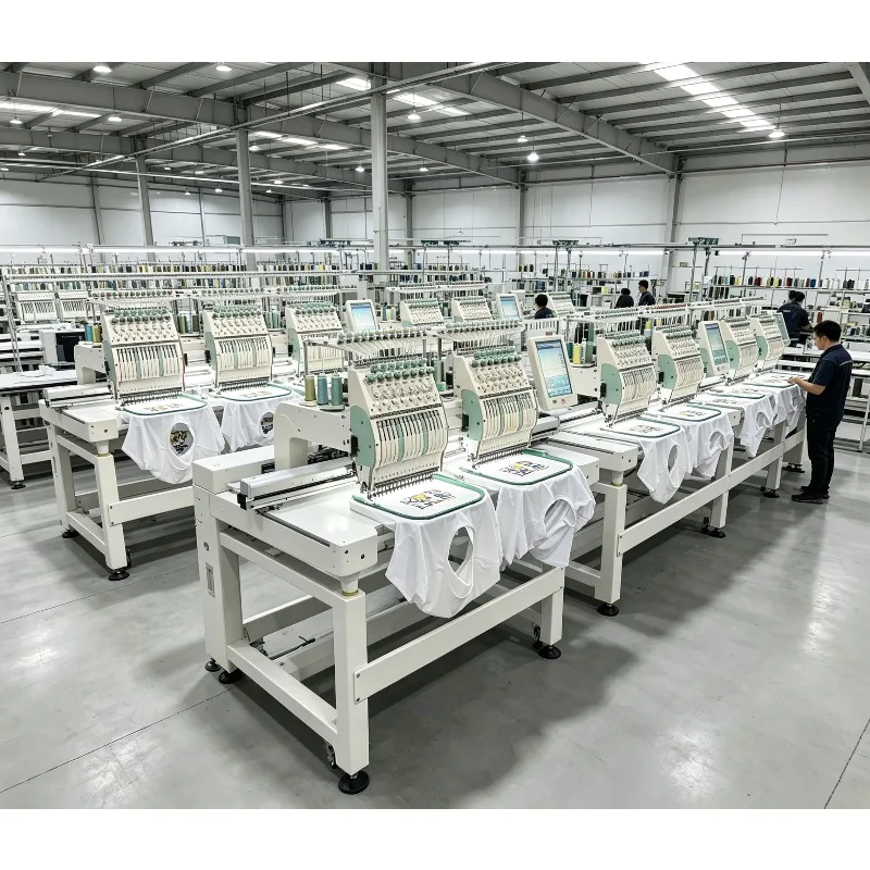 High Efficient After-sale Service 12/15 Needles Cap Embroidery Machine Computerized Single Head Embroidery Sewing Machine