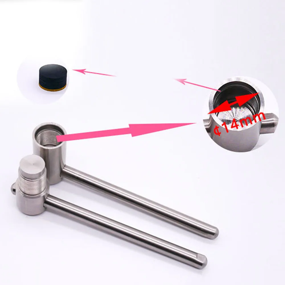 

Инструмент для тренировок по бильярду, принадлежности для бильярда, кожаные наконечники дугообразной формы, компактный размер, просты в использовании для игры в бильярд.