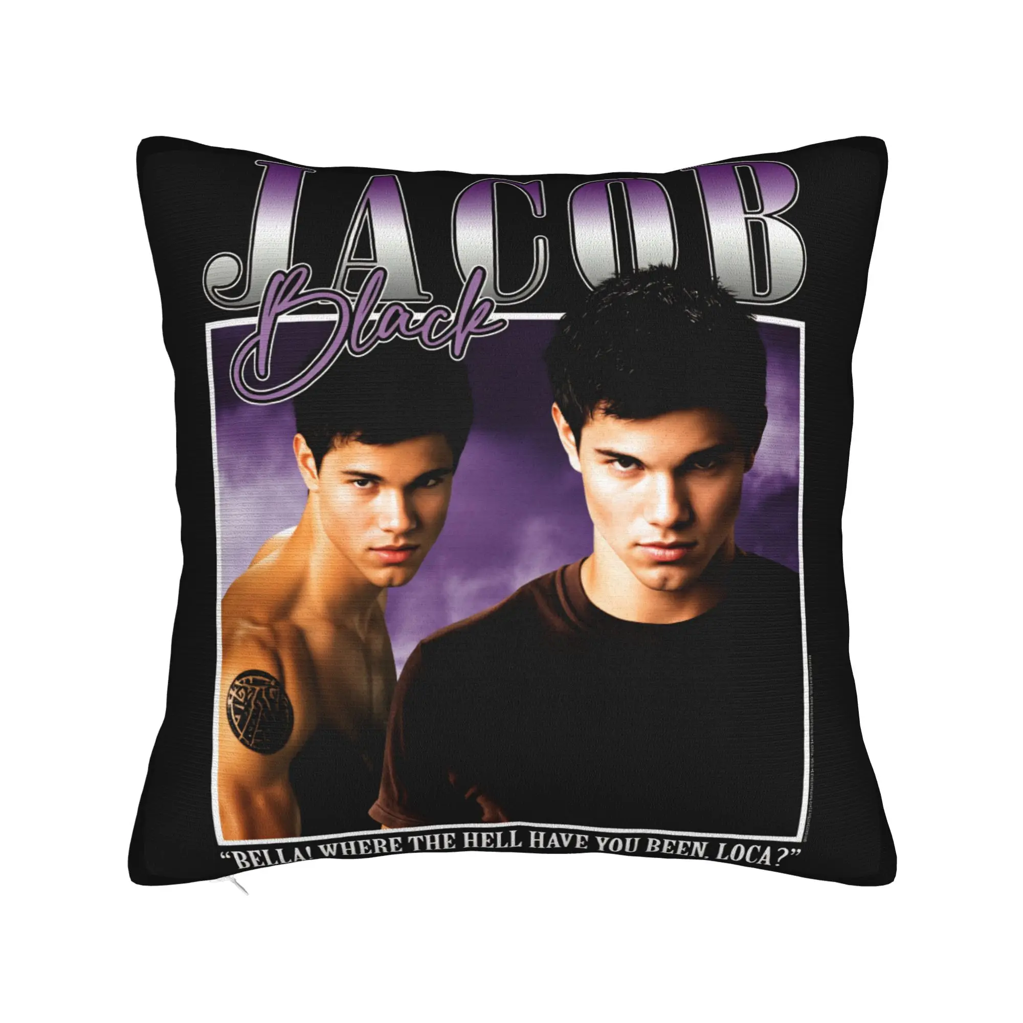 Decor Edward Pillow Case The Twilight Saga Print Pillow Cover Fashion Pillowcases For Office Car Home Decor