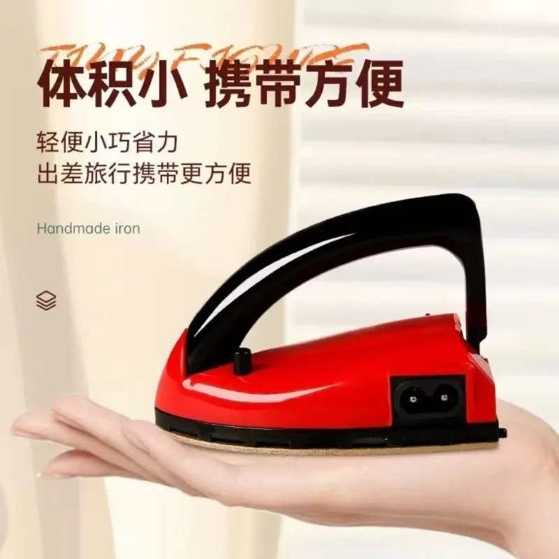 Mini Portable Electric Iron, Low Power Constant Temperature Iron for Dorm Travel Rhinestone Applique