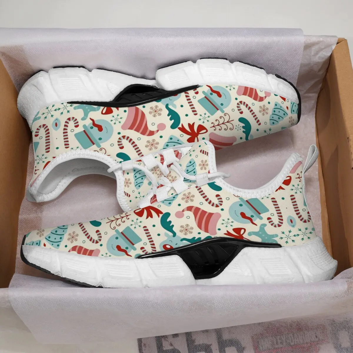 

Sneakers for Women Men Casual Lightweight Athletic Fashion Breathable Jogging Shoes Christmas Running Sneakers Zapatillas Hombre