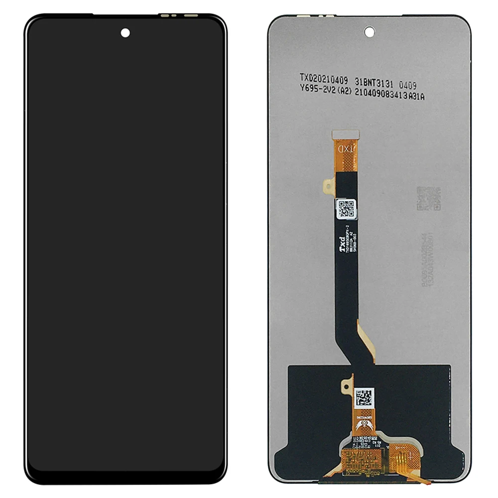 

Grade C LCD Display Touch Screen and Digitizer Assembly Cell Phone Parts (Without Logo) for TECNO Pova 2 LE7