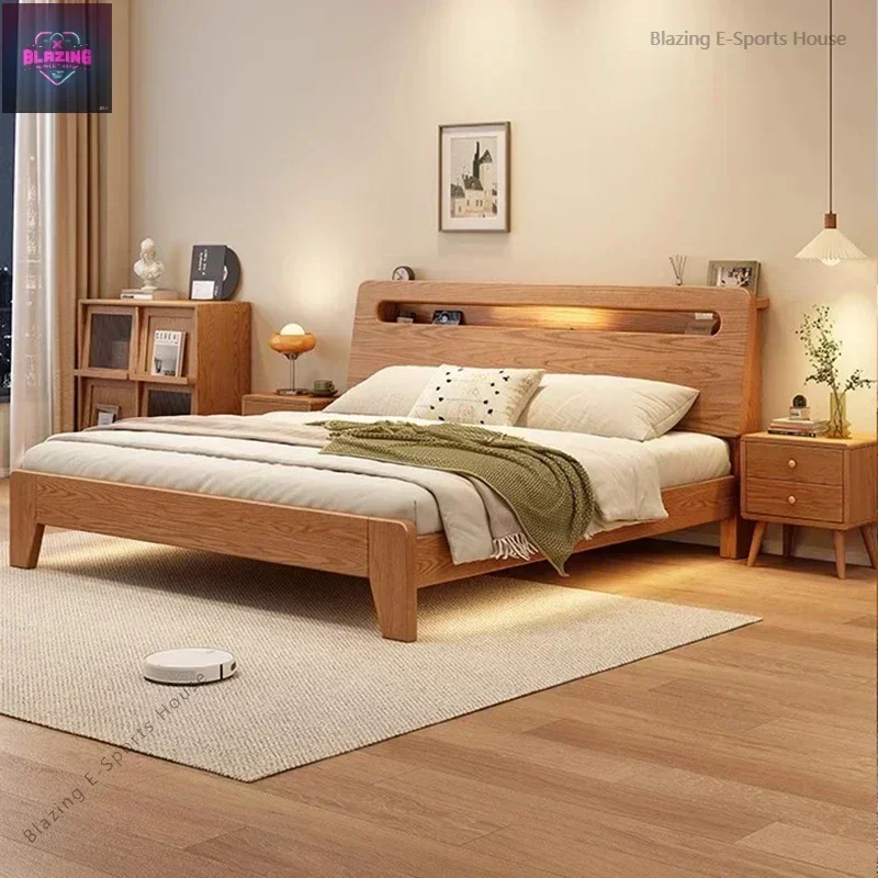 Beauty European Bed Girls Design Safe Princess Sleeping King Size Bed Storage Japanese Camas De Casal Lounge Suite Furniture