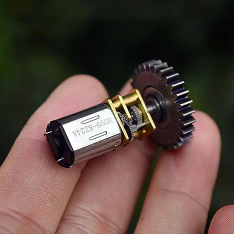 GA12-N20 Mini Full Metal Gearbox Gear Motor DC 3V 5V 6V 69RPM Slow Speed Large Torque Gearbox Reduction Motor DIY Robot Car view 3