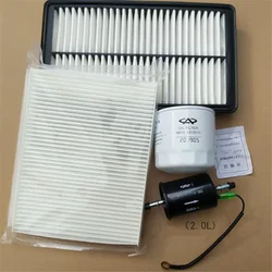 4pcs/set Filter set for Chery Tiggo 5 Grand Tiggo T21 air filter&oil filter&fuel filter&cabin air filter