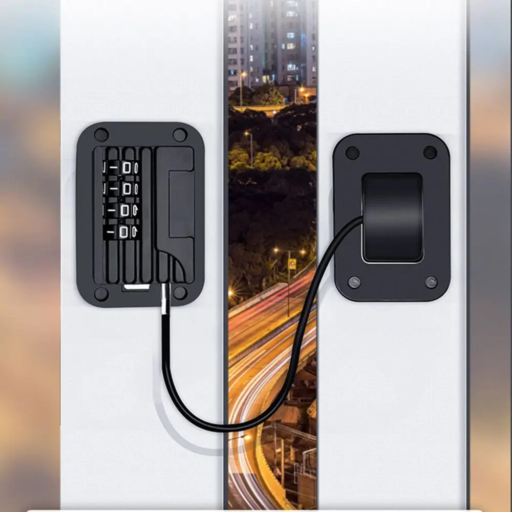 Ограничитель, 4-колесный предохранительный замок, защита ящика, шкафа, детский кодовый замок, умный замок, цифровые замки, навесной замок