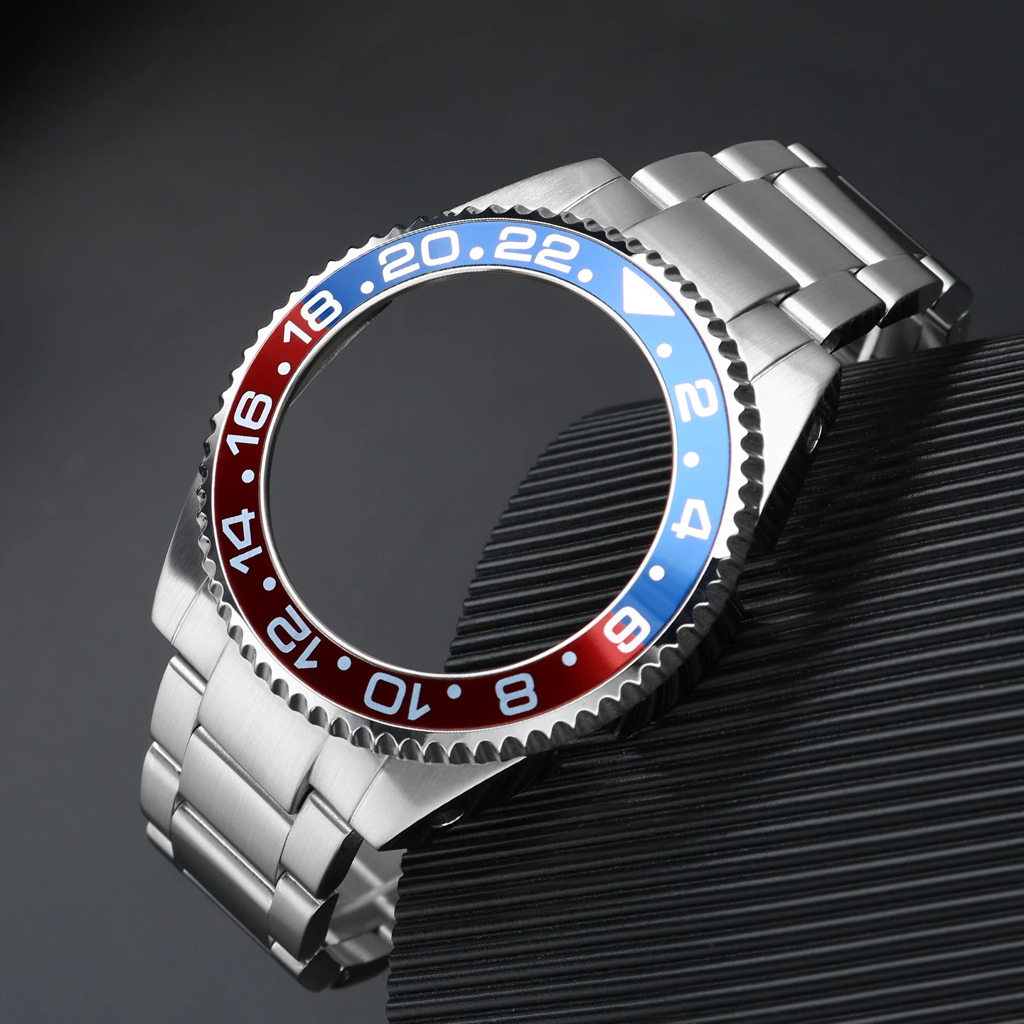 Full Stainless Steel Set for Casio GA-2100 GA-2110 GA-B2100,Professional Submariner Design Case & Bracelet,Complete Mod Kit