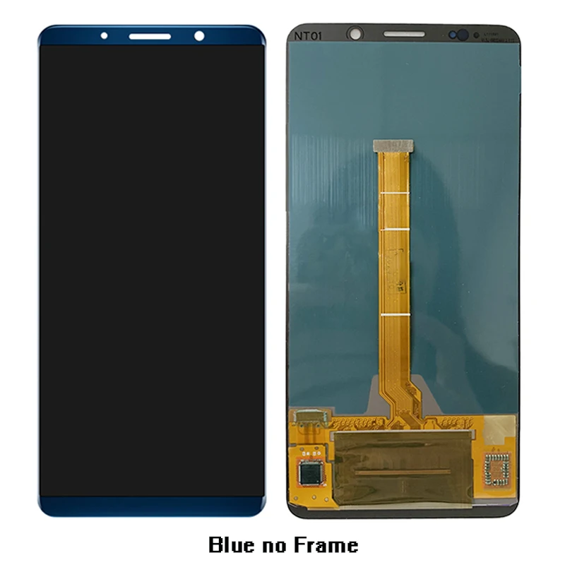 Tela lcd para huawei mate 10 pro, tela de toque digitalizada para substituição em huawei mate 10 pro com moldura