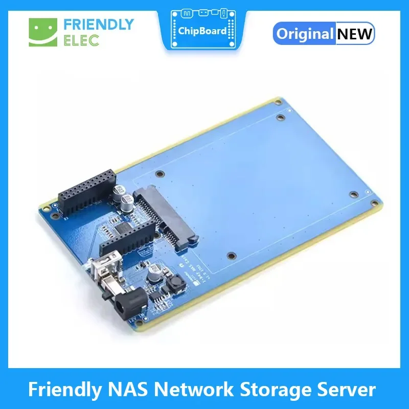 Friendly NAS Network Storage Server,NAS Dock Hard Disk, 1-Bay NAS Kit for NanoPi NEO NEO2