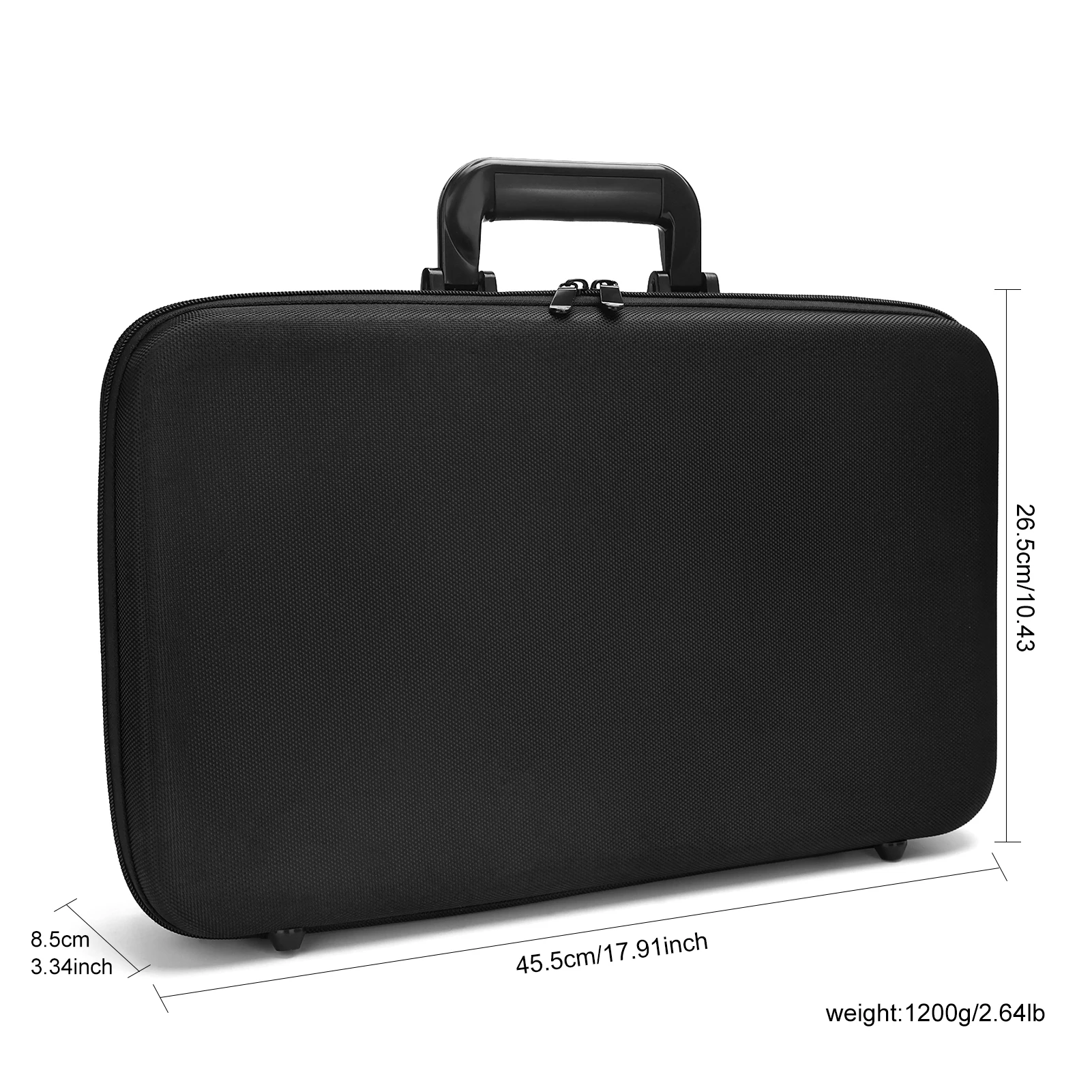 Shockproof Hair Scissors Case Bag Crush Suitcase Waterproof Non-defrmation Styling Tool Make up Box