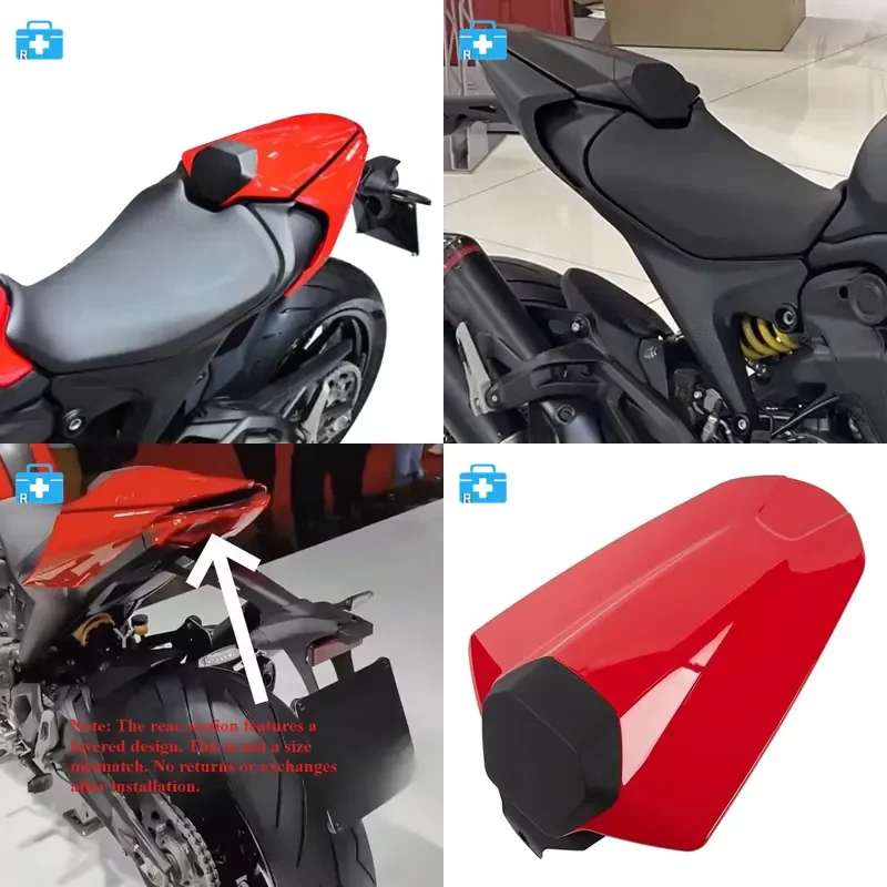 Fit fo 950 937 2021-2025 Motorcycle Rear Seat Cowl Cover Passenger Seat Cover Tail Fairing