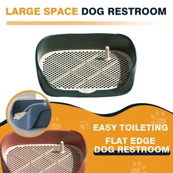 Pet Dog Toilet Portable Dog Potty Pan Trainer lettiera Anti-Splash Pets Wc Toilet Puppy Kitten Cleaning Tool