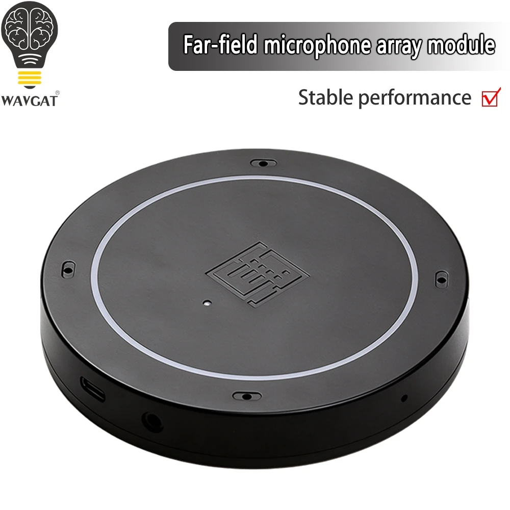 ReSpeaker XVF3800 Far-field Microphone Array Module 4 Mics Sound Source Localization Echo Cancellation Offline Voice Recognition
